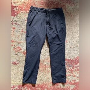 Men’s Under Armour black dress pants.  32W x 30L.  Used.  Good condition.